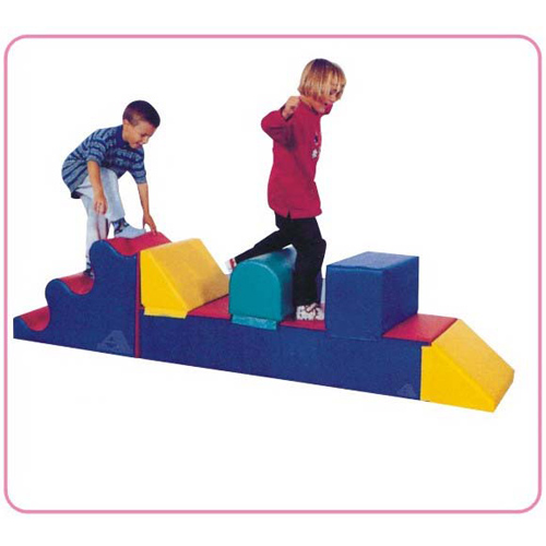 Soft play equipment combination set for children soft play area