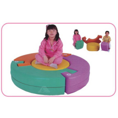 eco-friendly Indoor play area sponge soft toy children play equipment set for sale