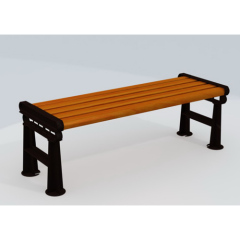 Modern and inexpensive park bench school playground bench