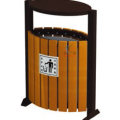 discount price trash can recycling garbage bins bamboo bin in low