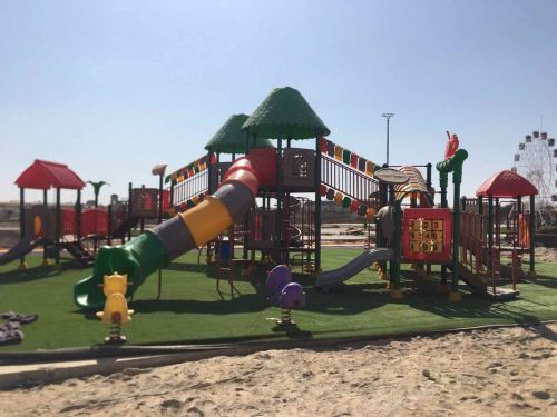 Cheap Children Games Amusement Equipment School Outdoor Slide Children Playground
