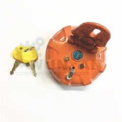 Good quality Excavator DH200 Fuel Tank Cap With Keys For Doosan