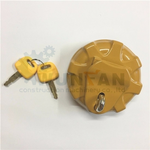 Good quality replacement Excavator E200B Fuel Tank Cap With Keys For CAT