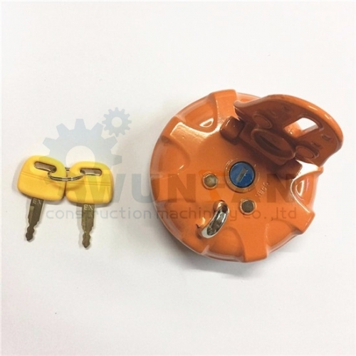 Good quality Excavator diesel EX200 Fuel Tank Cap With Keys For Hitachi