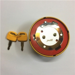 Good quality replacement Excavator HD200 Fuel Tank Cap With Keys For Kato