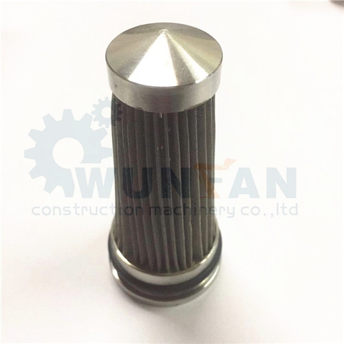 excavator PC200-8 engine parts 20Y-60-31430 hydraulic pump filter