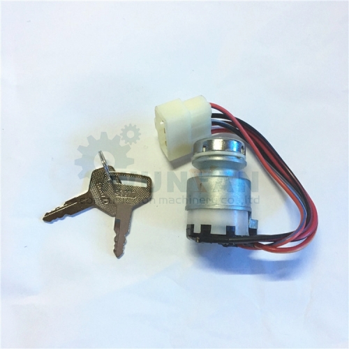 Excavator kubota M100XDTC engine 36919-75162 Ignition start Switch with S8077 keys