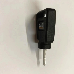 Excavator heavy equipment ignition key for case