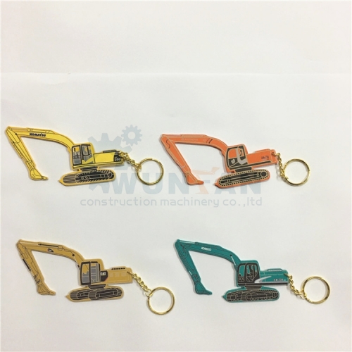 Excavator opener key chain for komatsu hitachi caterpillar kobelco engine