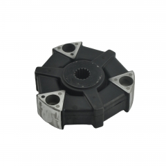 excavator yanmar engine rubber shaft 15 teeth coupling assy