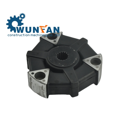 excavator yanmar engine rubber shaft 15 teeth coupling assy