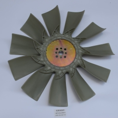 high quality excavator cummins 4BT3.9 Engine spare parts 11 blade Cooling Fan Blade