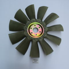 high quality excavator komatsu 4D95 Engine spare parts 11 blade Cooling Fan Blade