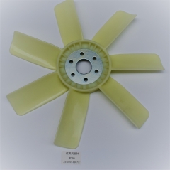 high quality excavator komatsu 4D95 Engine spare parts 7 blade Cooling Fan Blade