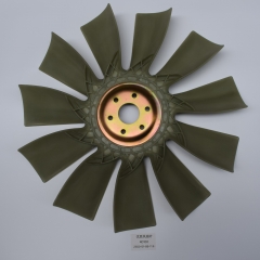 high quality excavator komatsu 4D102 Engine spare parts 11 blade Cooling Fan Blade