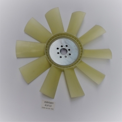 high quality excavator isuzu 4LE1 Engine spare parts 10 blade Cooling Fan Blade