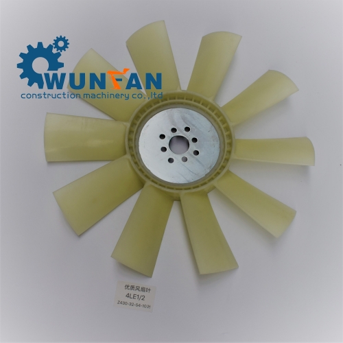 high quality excavator isuzu 4LE1 Engine spare parts 10 blade Cooling Fan Blade