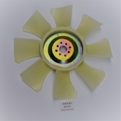 high quality excavator isuzu 4LE1 Engine spare parts 8 blade Cooling Fan Blade