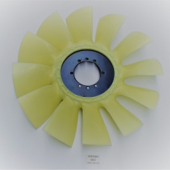 high quality excavator Isuzu 6BD1 Engine spare parts 12 blade Cooling Fan Blade