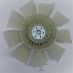 high quality excavator 6D102 Engine spare parts 9 blade Cooling Fan Blade with size Z620-51-89