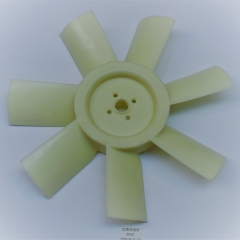 high quality excavator 6D31 Engine spare parts 7 blade Cooling Fan Blade with size 600*34*72