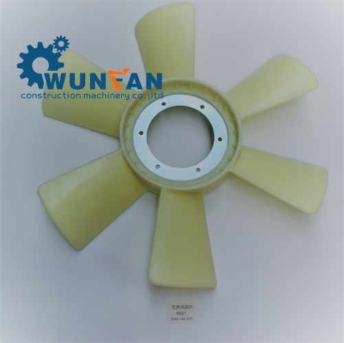 high quality excavator hitachi EX300-3 6SD1 Engine spare parts 6 blade Cooling Fan Blade Z645-145