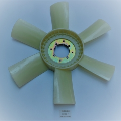 high quality excavator Doosan DH150-7 Engine spare parts 6 blade Cooling Fan Blade