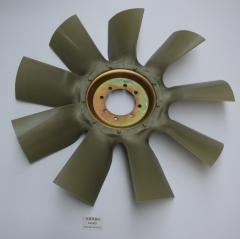 High quality excavator Doosan DX380 Engine spare parts 9 blade Cooling Fan Blade  Z700-98-125.5