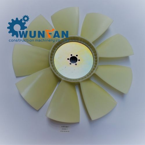 High quality excavator Doosan DH300-7 Engine spare parts 9 blade Cooling Fan Blade Z700-43-64