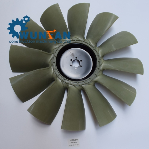 High quality excavator Doosan DH300-7 Engine spare parts 12 blade Cooling Fan Blade Z700-43-64
