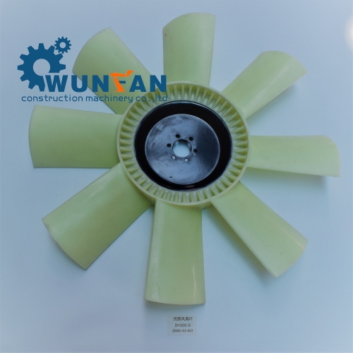 High quality excavator Doosan DH300-5 Engine spare parts 8 blade Cooling Fan Blade Z690-43