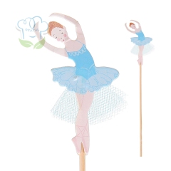 Blue ballerina
