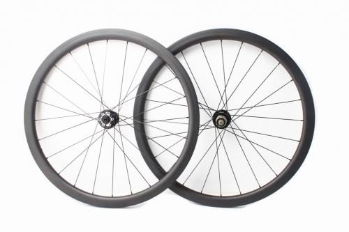 Classic Disc Novatec D411SB D412SB built 25mm wide tubeless wheel set 24H/24H