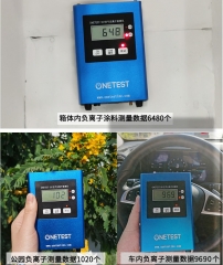 ONETEST-501 Detector de iones negativos de aire portátil-Medida de iones negativos de ambiente