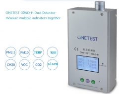 ONETEST-30AQ-H/M detector de poeira, com temperatura e umidade