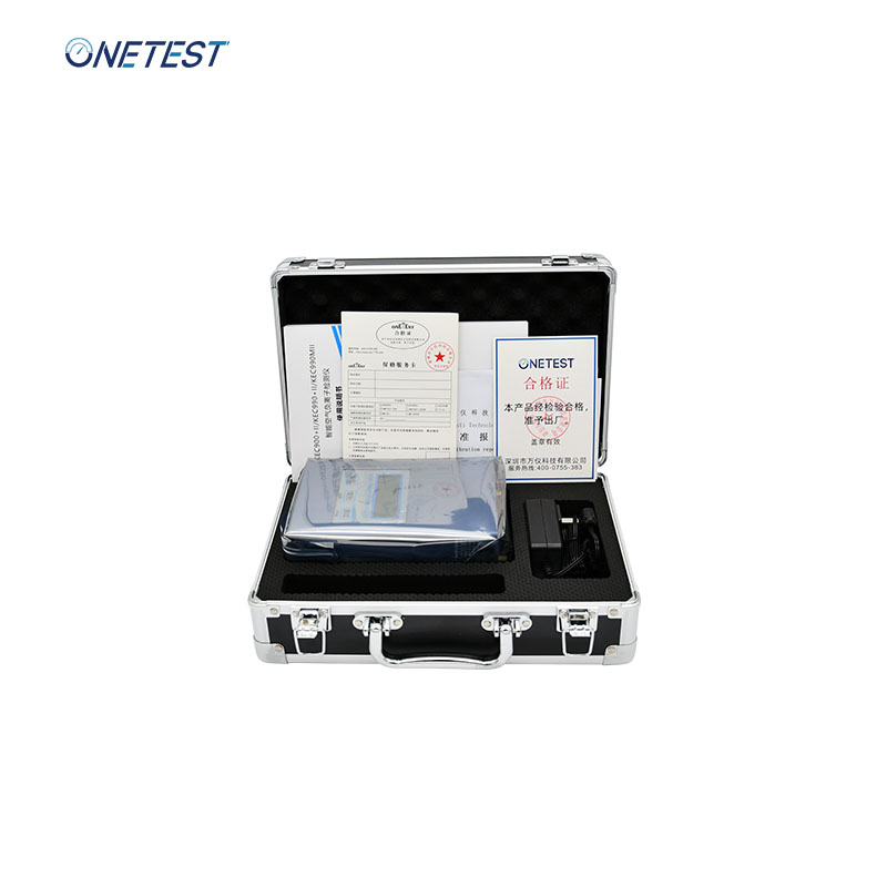 Negative oxygen ion detector