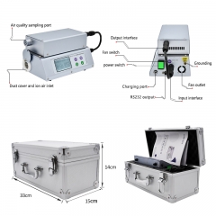 Design of axial cylindrical electrode for onetest-502xp-a multi parameter negative oxygen ion detector