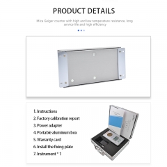 MR-50X/L online radiation detector, X-ray detector, radiation leakage detector