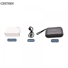 Portable nuclear radiation detector