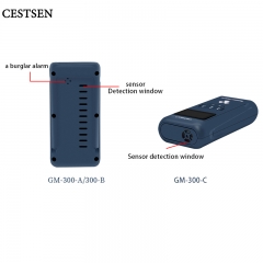 Portable nuclear radiation detector