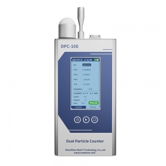 Handheld dust particle counter