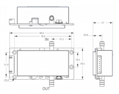 PM1.0/PM2.5/PM10/TSP sensor, atmospheric particulate matter sensor, ONETEST-100S-PMT dust sensor module