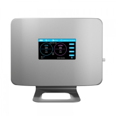 Gegenüber dem ionendetektor mit zweikammergang