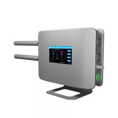 Gegenüber dem ionendetektor mit zweikammergang