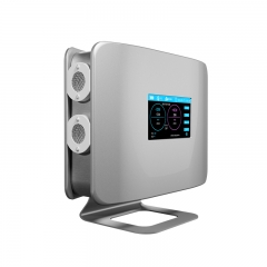 Gegenüber dem ionendetektor mit zweikammergang