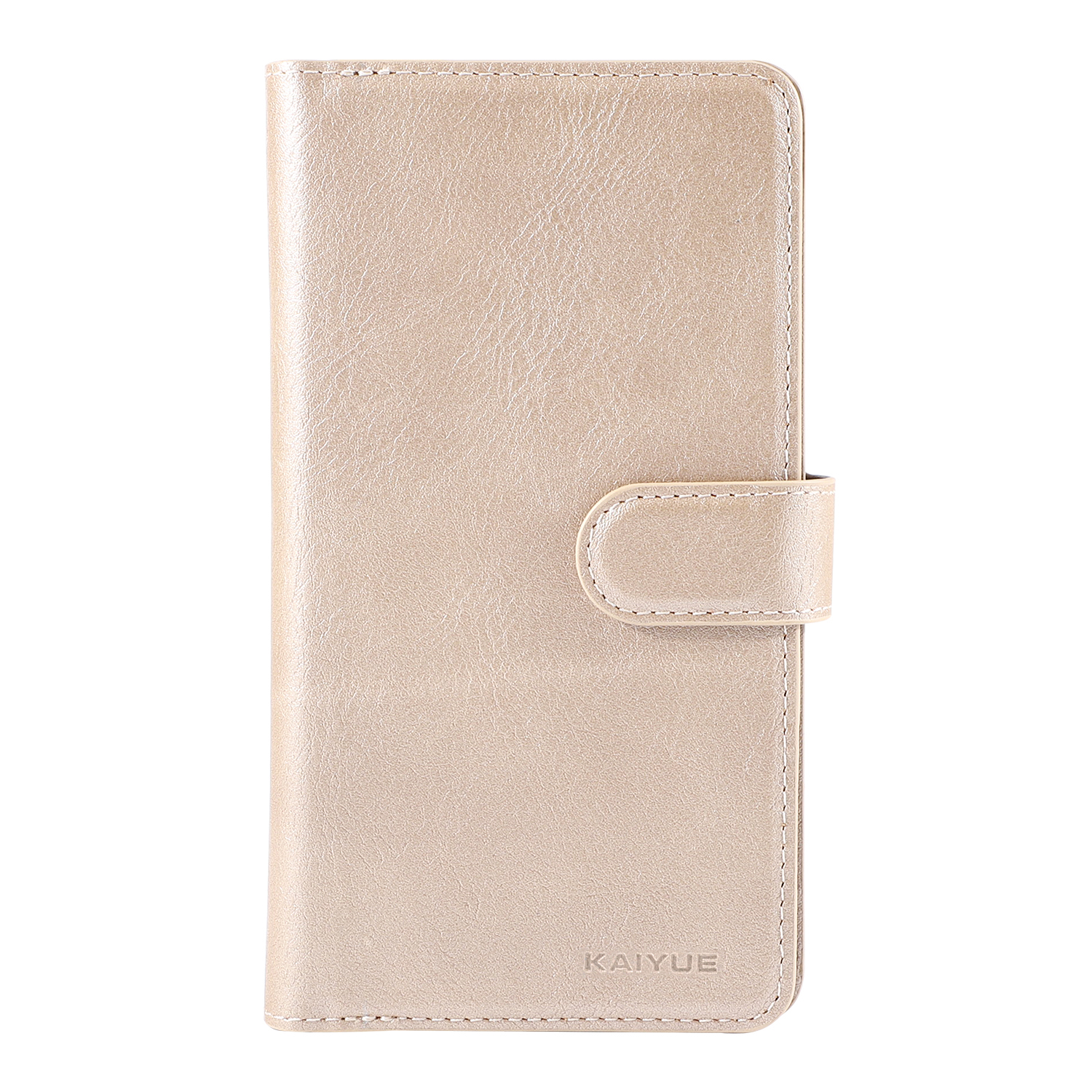 KAIYUE Multiple Cards Flip Case Gold