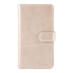KAIYUE Multiple Cards Flip Case Gold