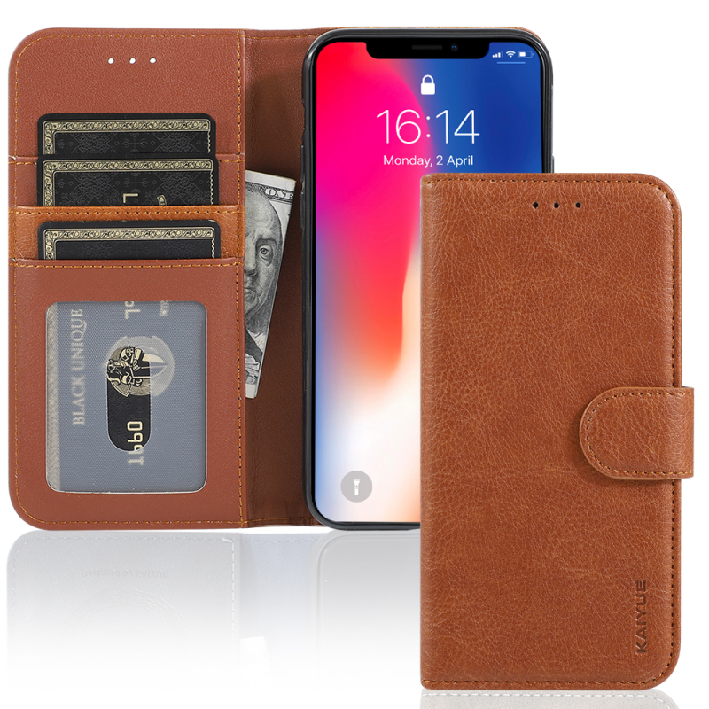 KAIYUE Basic Flip Case BROWN