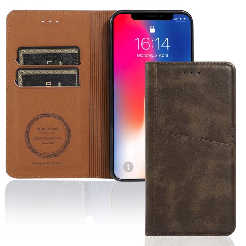 KAIYUE Magnet Filp case CHOCOLATE