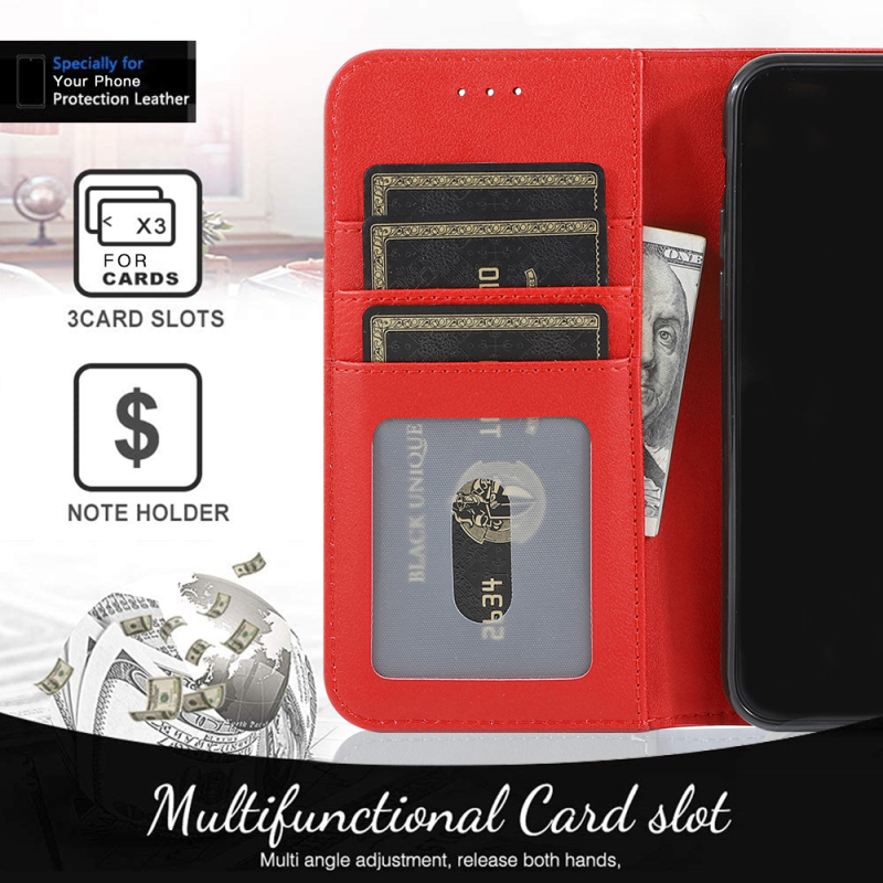 KAIYUE Basic Flip Case RED